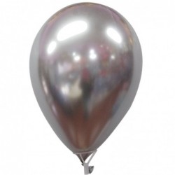 Latex 5'' Brillant Ασημί