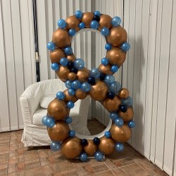 Πλαίσιο Μπαλονιών Νούμερο 8...