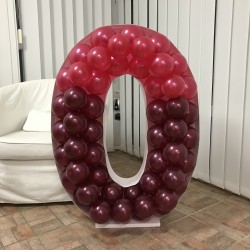 Πλαίσιο Μπαλονιών Γράμμα O