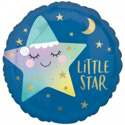 Μπαλόνι Foil Little Star Μπλε