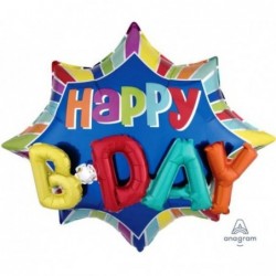 Μπαλόνι Foil Happy B-Day