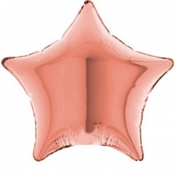 Μπαλόνι Foil Σχήμα Αστέρι Ροζ