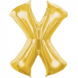 Μπαλόνι Foil Γράμμα X Χρυσό