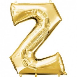 Μπαλόνι Foil Γράμμα Z Χρυσό