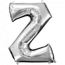 Μπαλόνι Foil Γράμμα Z Ασημί