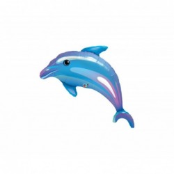 Μπαλόνι Foil Μπλε Δελφίνι