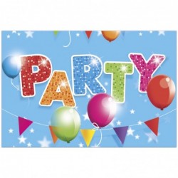 Τραπεζομάντηλο Μπλε Party