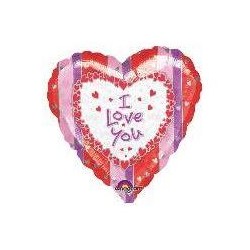 Μπαλόνι Foil Καρδιά I Love You