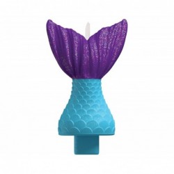 Κεράκι Τούρτας Ουρά Γοργόνας